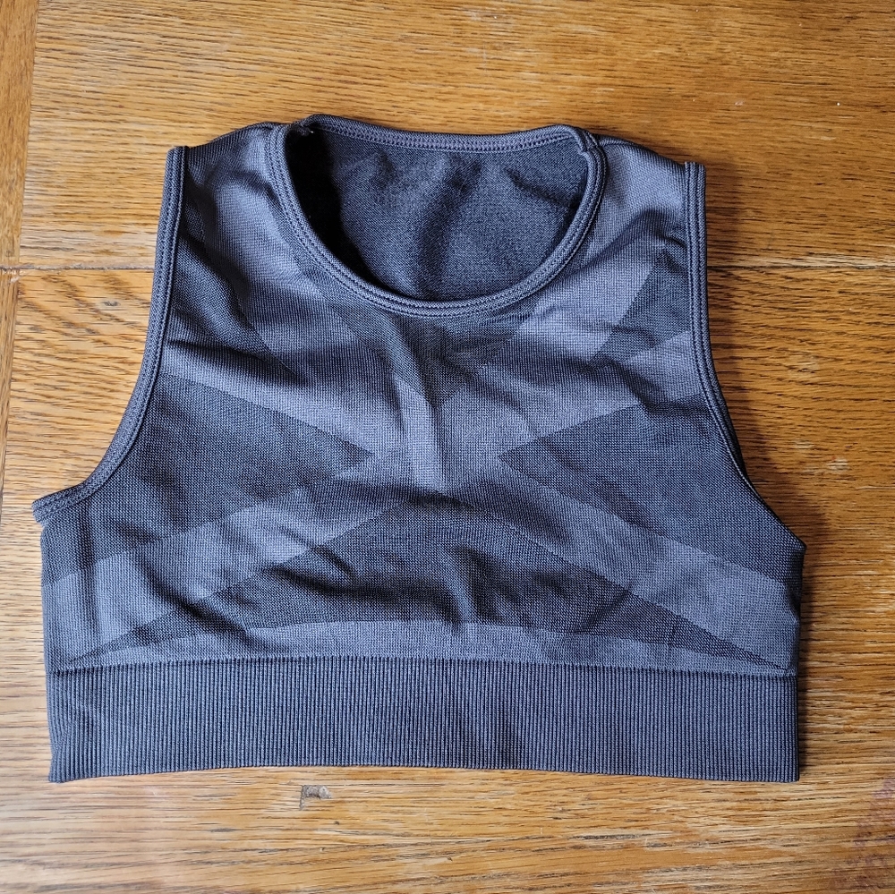 Sugar And Bruno Dance Crop Top Youth Active Shirt Top Stretch Tank